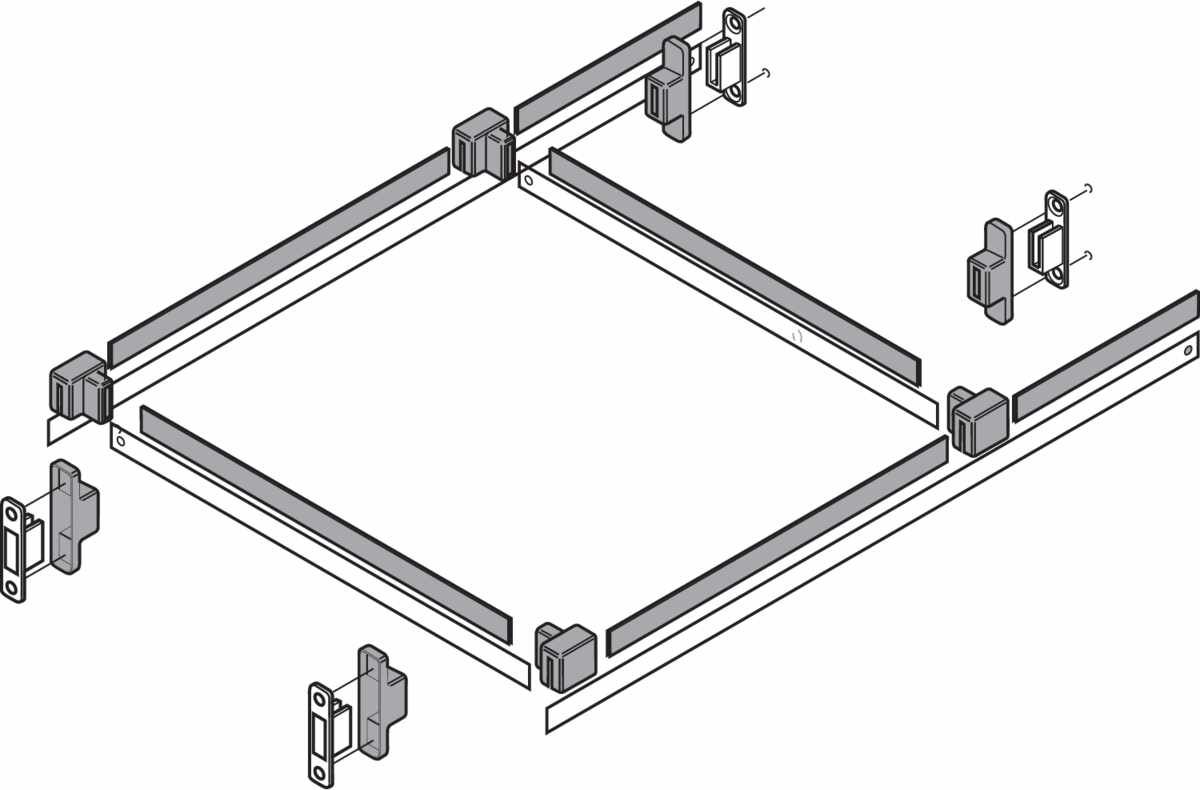 METABOX/TANDEMBOX METAFILE (links/rechts), für Hängeregistratur, Set, R9001 cremeweiß