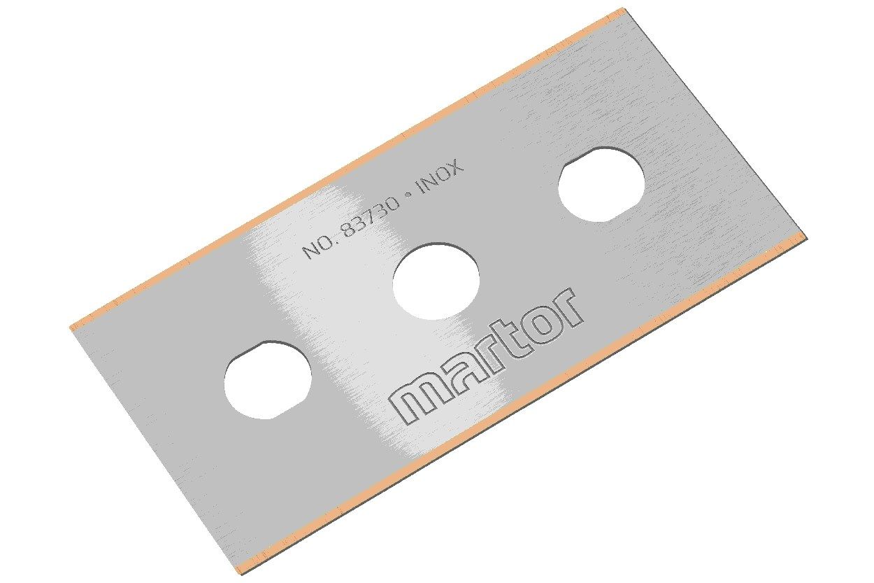 MARTOR Ersatzklinge INDUSTRIEKLINGE 83730 Standardschliff | 100 Stück