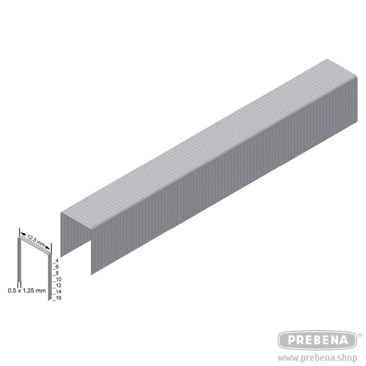 D10CNK Heftklammern verzinkt