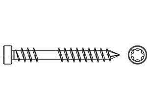 ART 88192 SPAX-D A 2 5 x 80/33 -T25 ZYLKO, T-STAR plus m. CUT-Spitze A 2 S