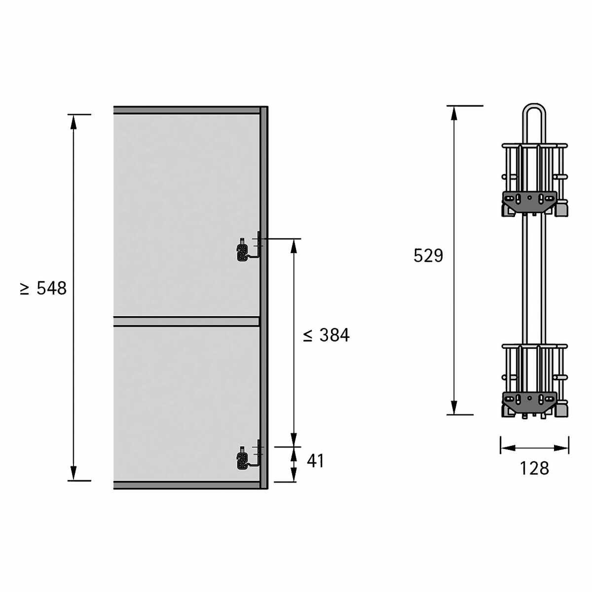 Innenauszug 90° Cargo IQ plus, Cargo IQ Plus 90°,