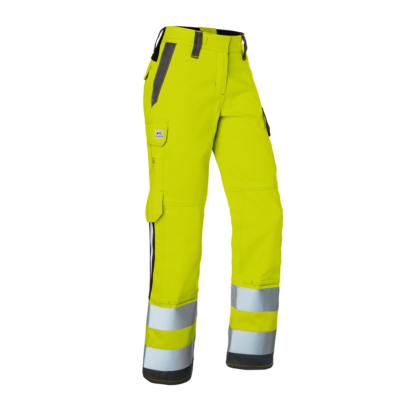 KÜBLER PROTECTIQ HIGH VIS Damenhose ARC1 PSA 3 warngelb/anthrazit Gr. 34