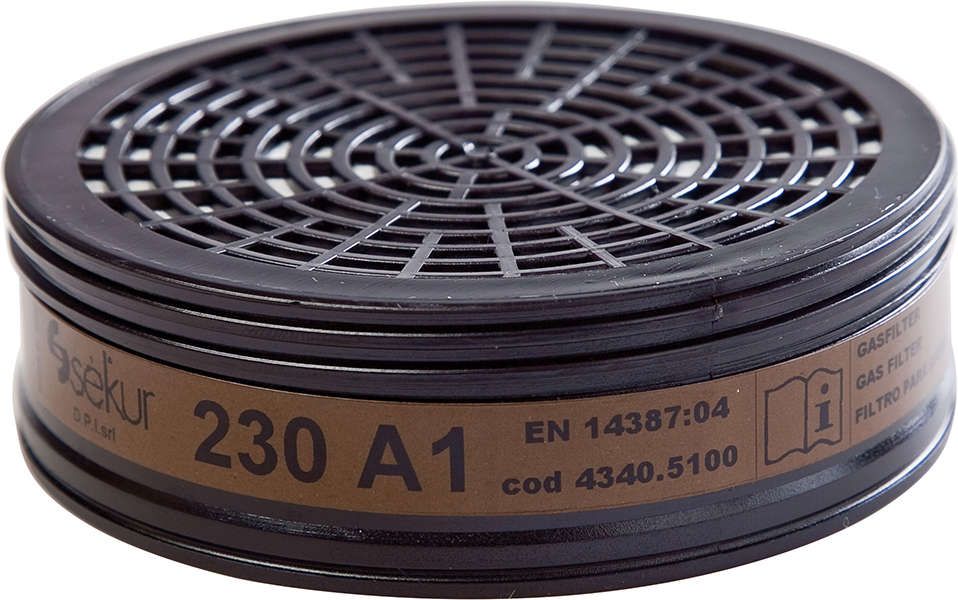 Filter 230, A1 für Polimask 230(Pck. a 2St.)