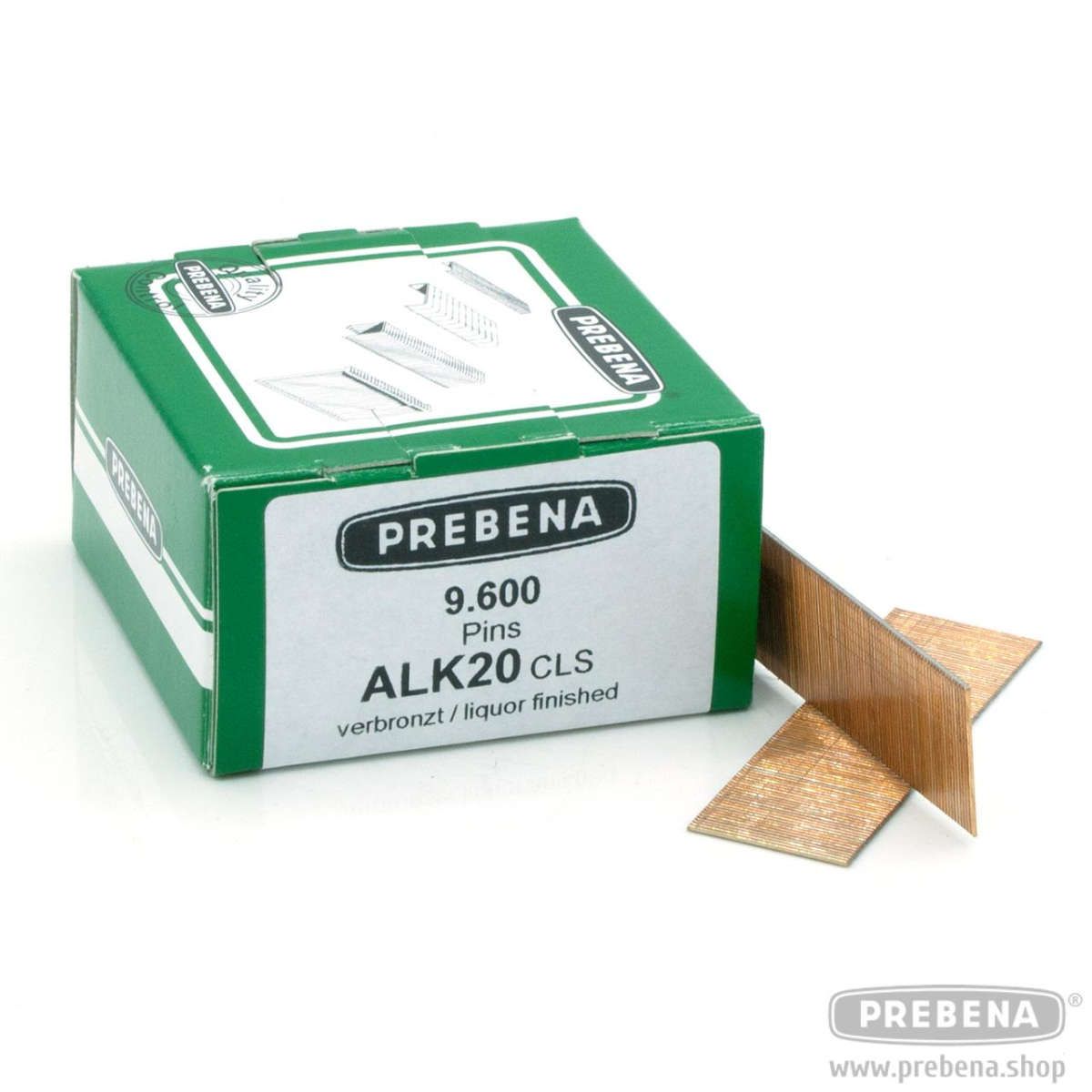 ALK20CLS Pins (Stifte mit Kopf) verbronzt