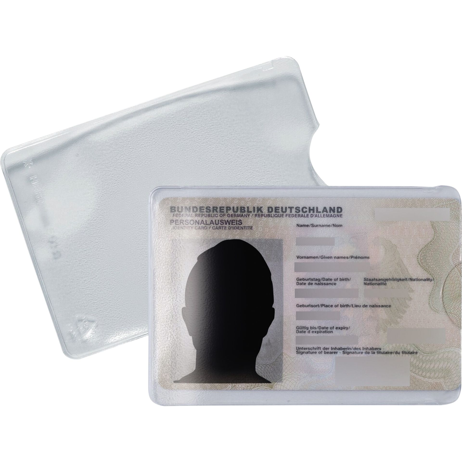 Ausweishülle 58x87mm PP tr 25 St./Pack.