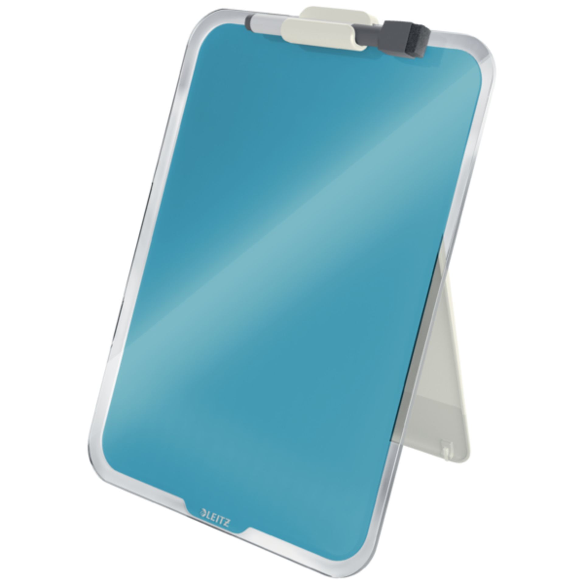 Desktop-Notizboard Cosy 216x297mm Glas blau