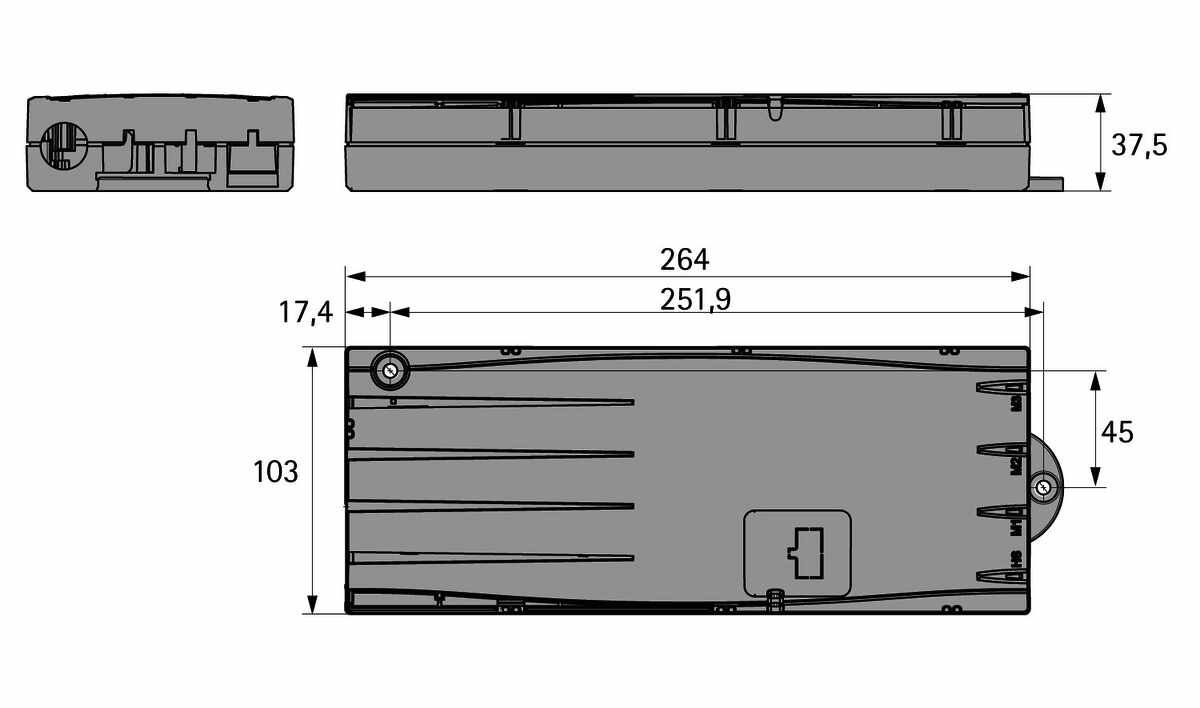 LegaMove Steuerung Compact-e-2, EU, Netzanschluss