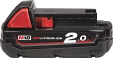 Ersatzakku 18,0 V 2,0 Ah Milwaukee M18 B2
