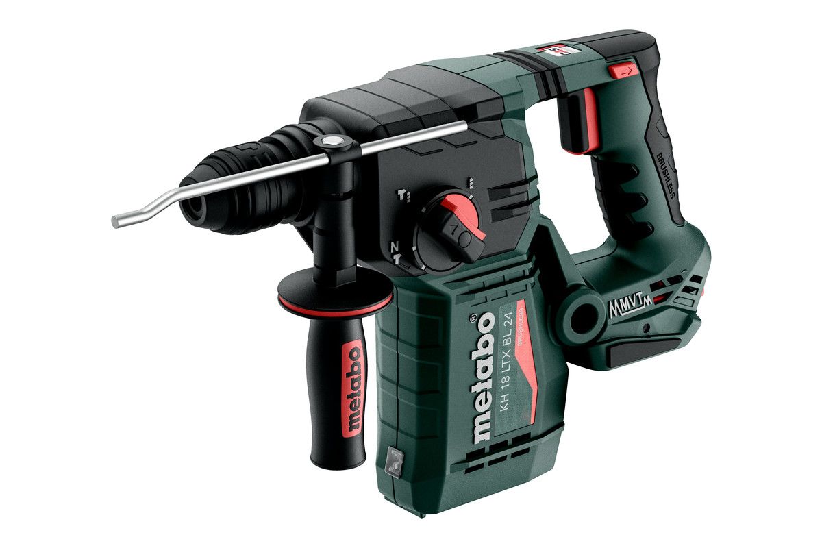 Akku-Kombihammer solo KH 18 LTX BL 24 Metabo ohne Akku ohne Ladegerät metaBOX