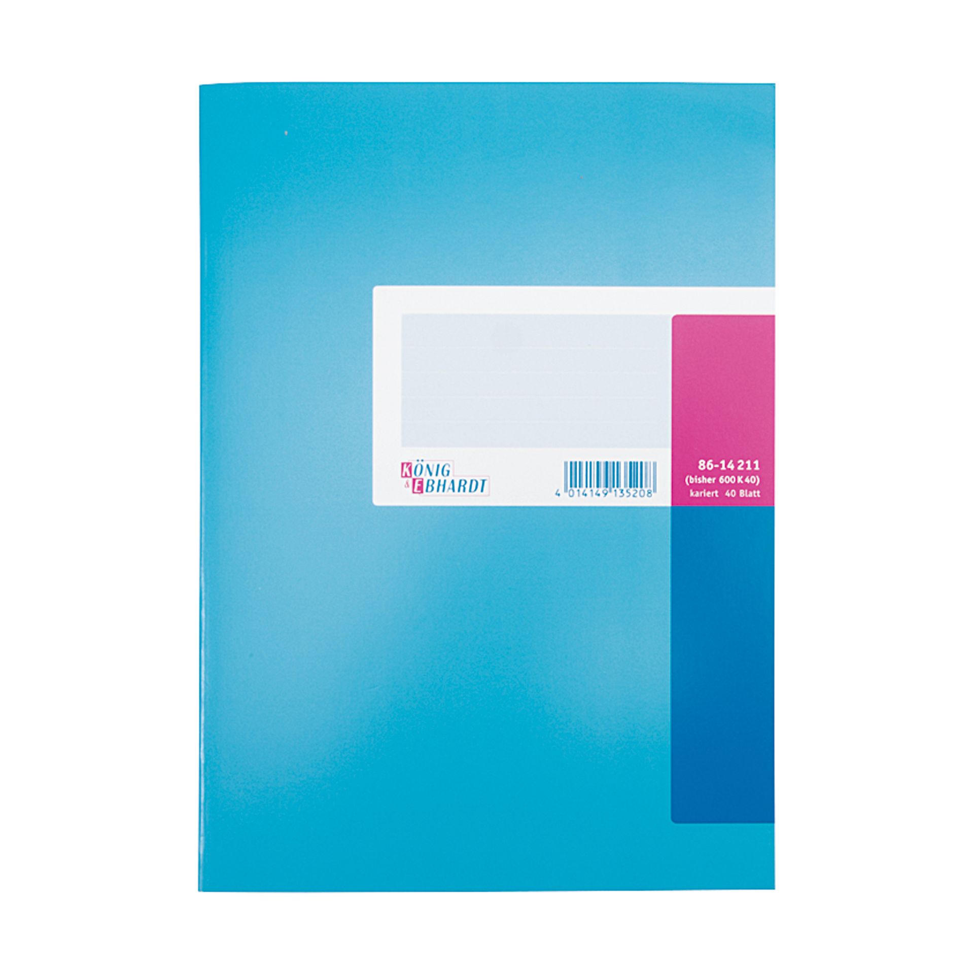 Geschäftsbuch DIN A4 kariert 40Bl. hbl
