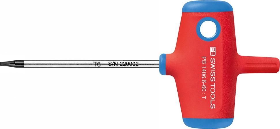 Quergriff-SchraubendreherT6x60mm PB Swiss Tools