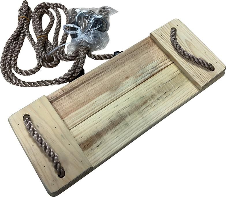 Holzschaukelbrett kdi PP-Seil für Höhen von 190 - 240cm
