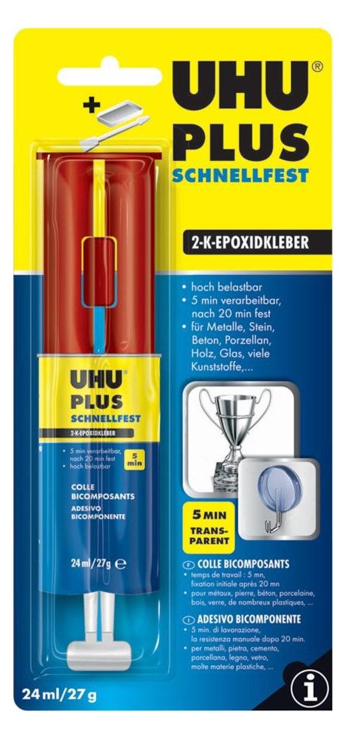 UHU Plus Schnellfest 2K-Spritze