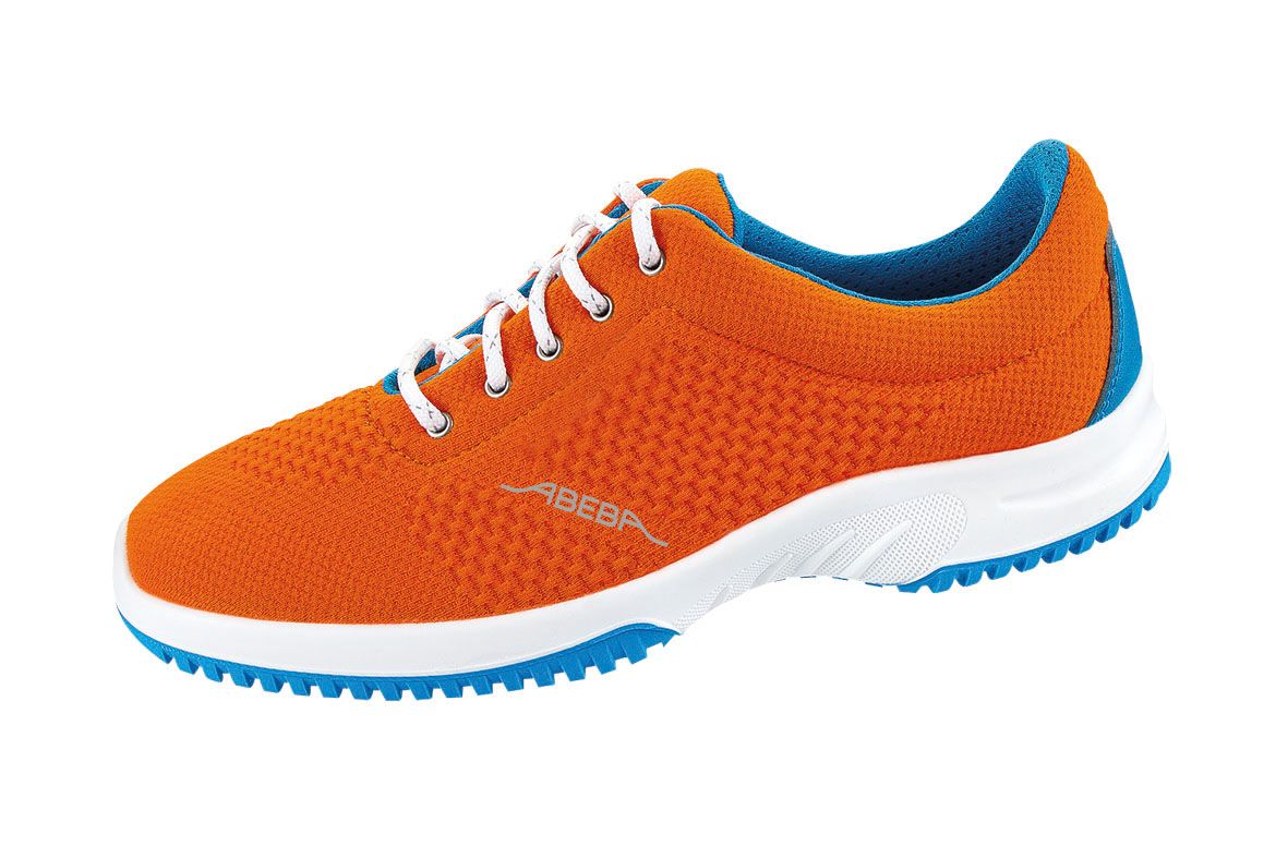 Abeba Berufshalbschuh O2, Orange, Gr. 38
