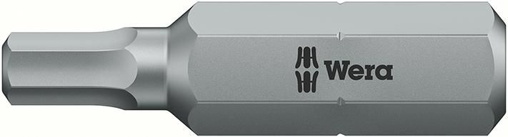 Bit zähhart 5/16" DIN3126C8 Innensechskant 3x30mm Wera