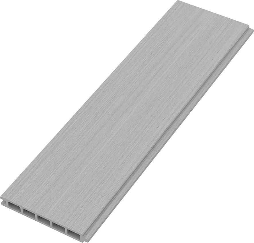 MAX WPC-Steckzaun, 150 x 20 x 1790 mm coextrudiert smoke white