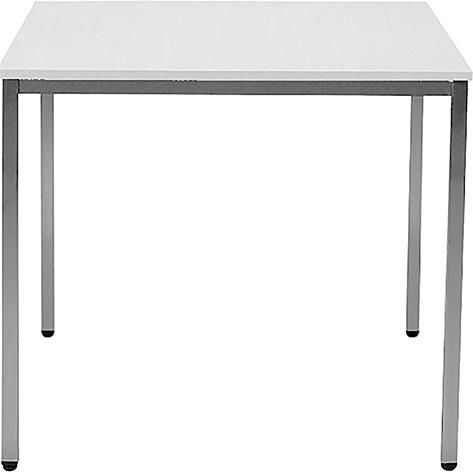 Tisch 800x800 mm lichtgrau/lichtgrau