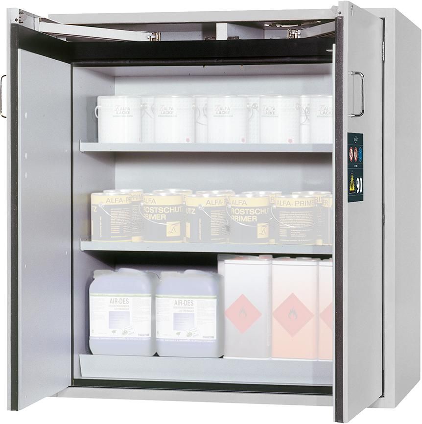 Schrank S-Classic 1200x1290 2Tür.2FB,grau