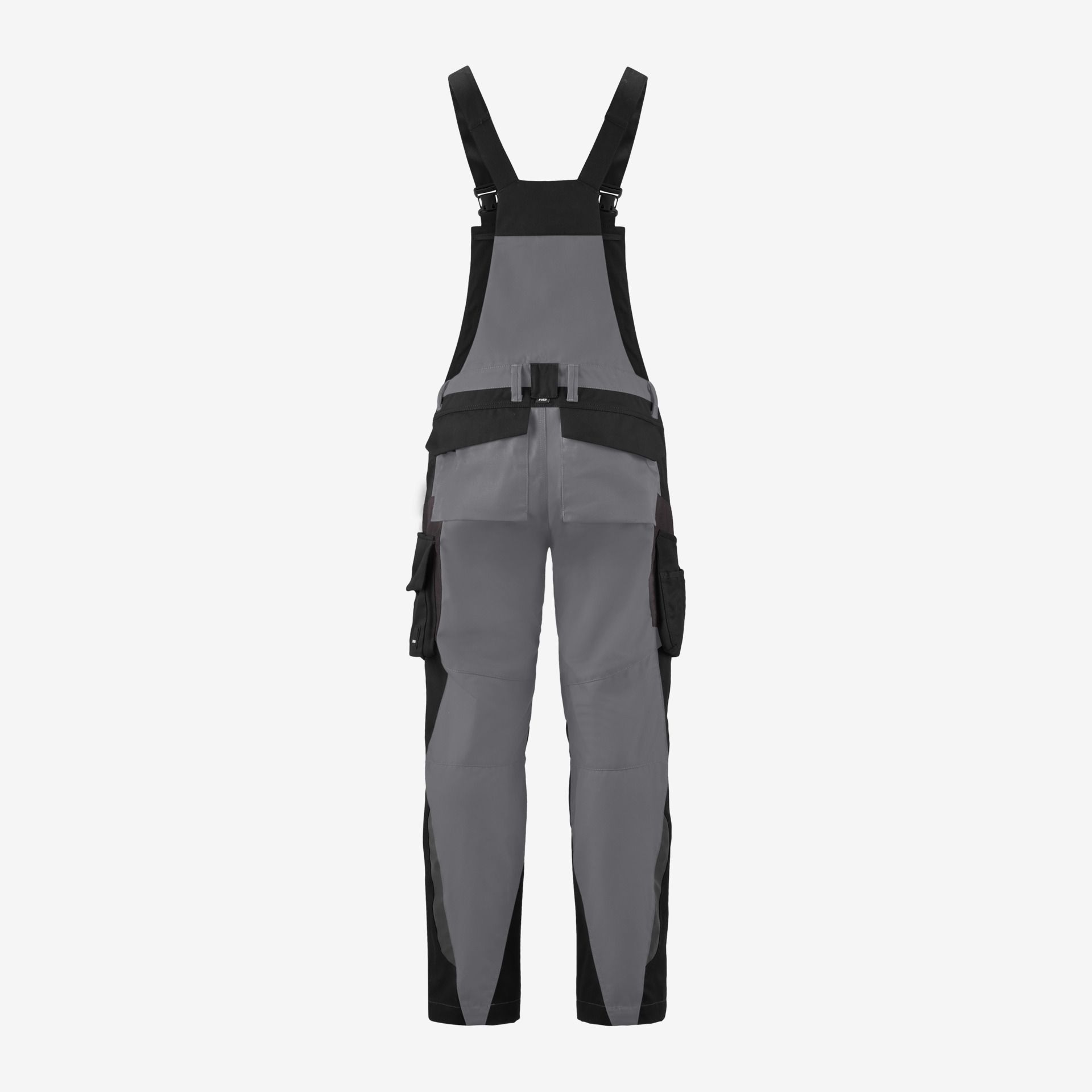 FHB Latzhose PASCAL grau-schwarz - Gr. 26