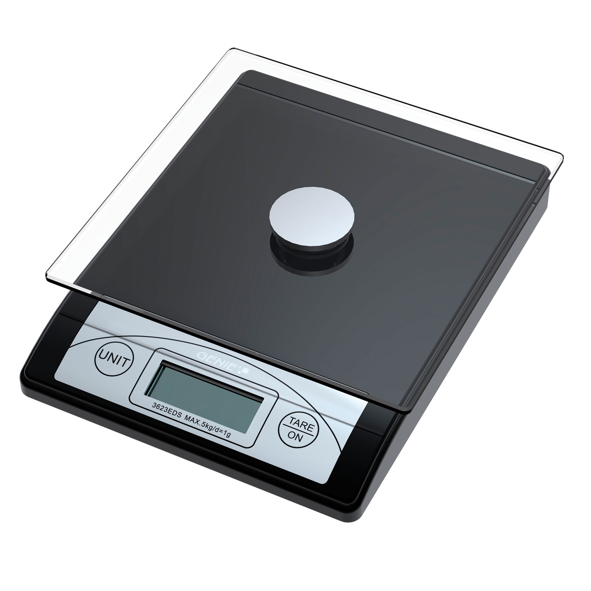 Briefwaage 3623EDS 5.000g schwarz