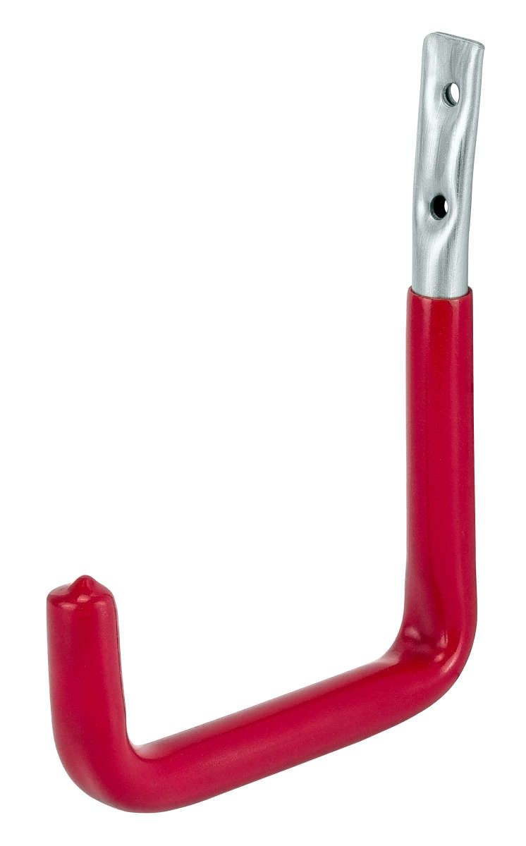 Wandhaken U-Form 300 x 255 x 96 x 212 verzinkt rot gummiert