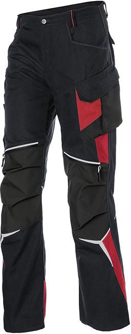 Hose Pro, schwarz/mittelrot, Gr.46 BODYFORCE