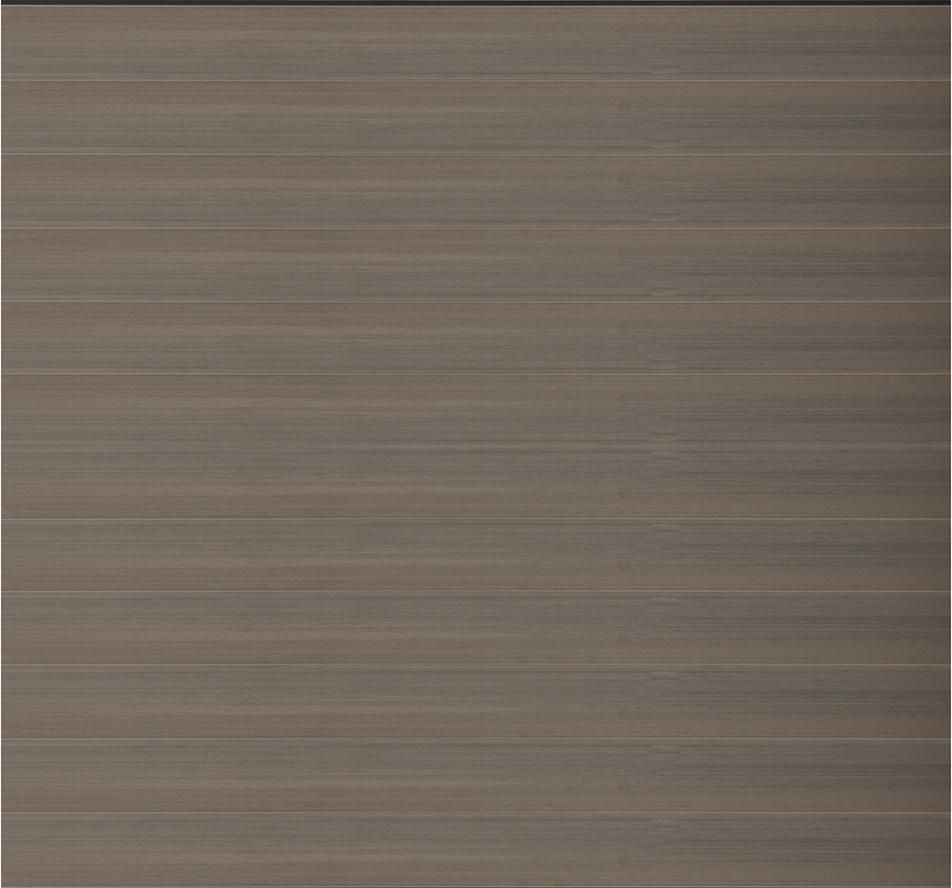 ELSKOP-Serie Zaunset GRAU-coextrudiert 12 Zaunlamellen 179x176cmWPC-Steckzaunsystem