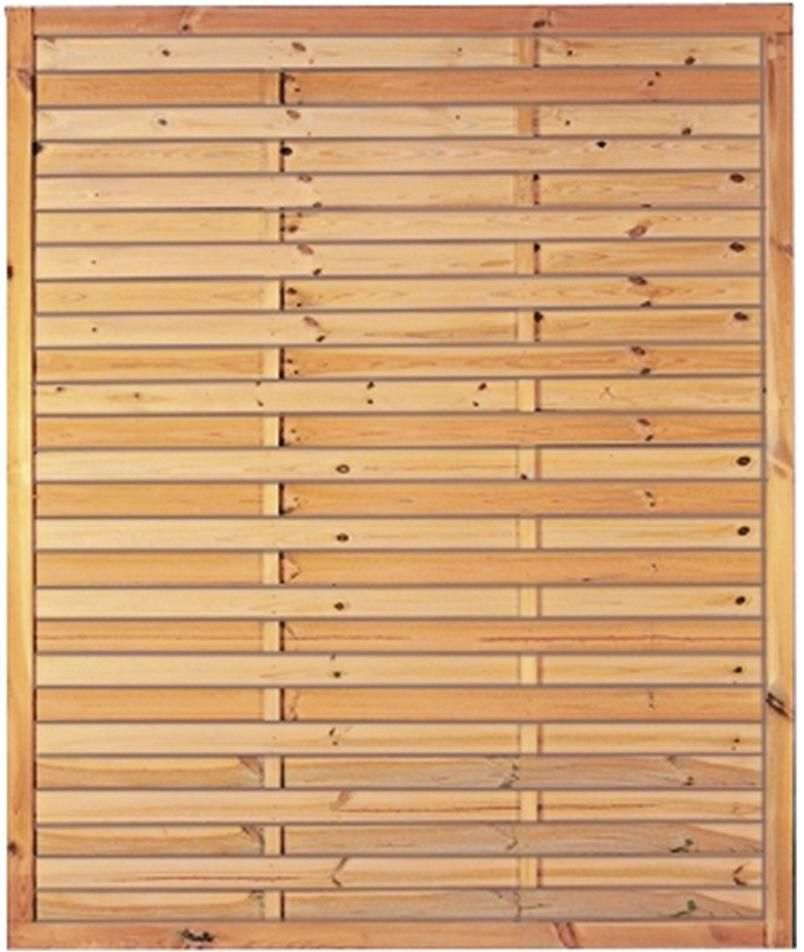 Lamellenzaun 150 x 180 cmRahmen 34/54 mm, kdi grün