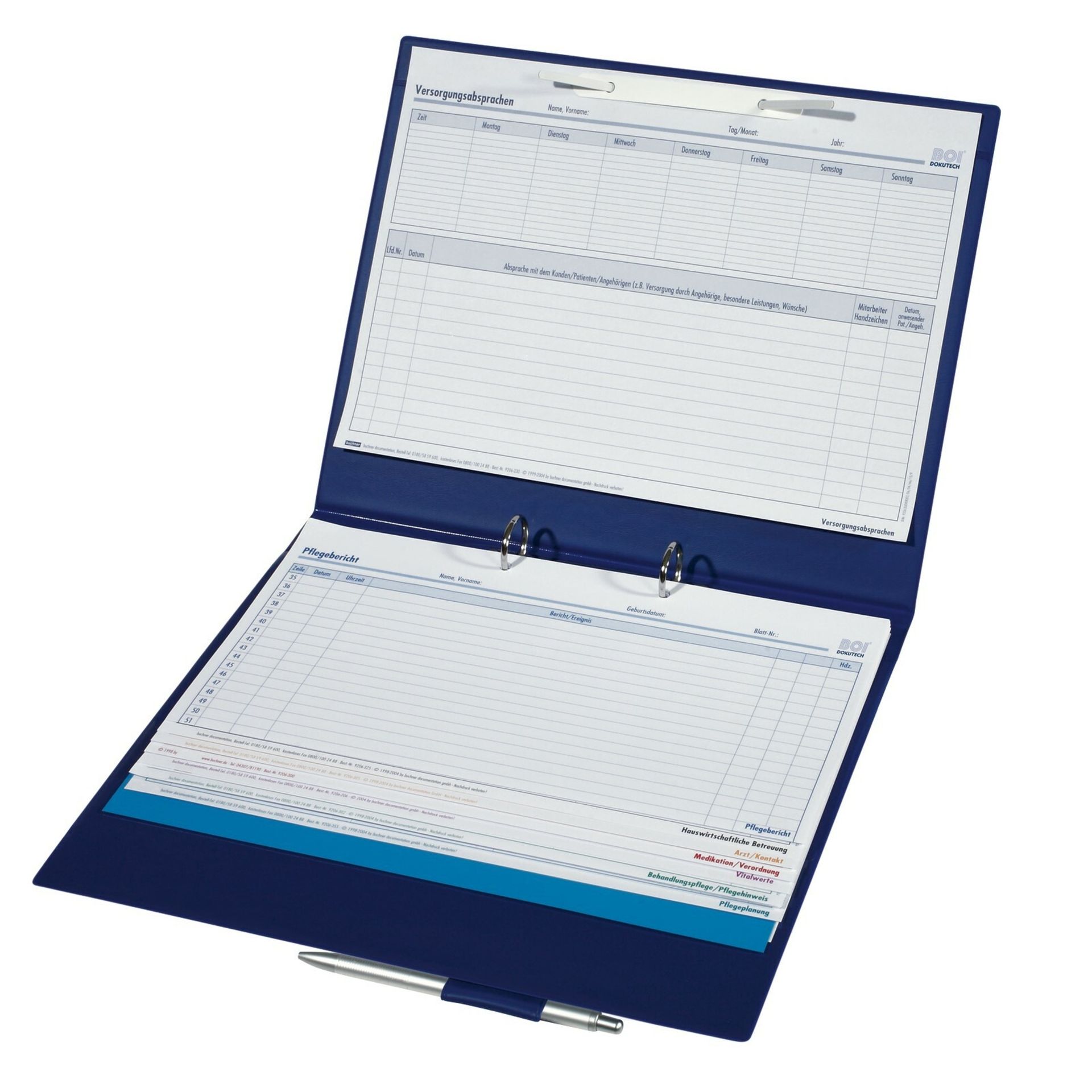 Dokumappe click plus ambulant bl