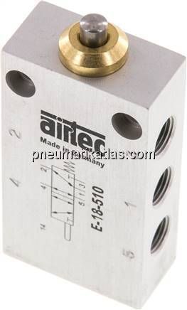 5/2-Wege Endschalter mit Nocke, G 1/8"