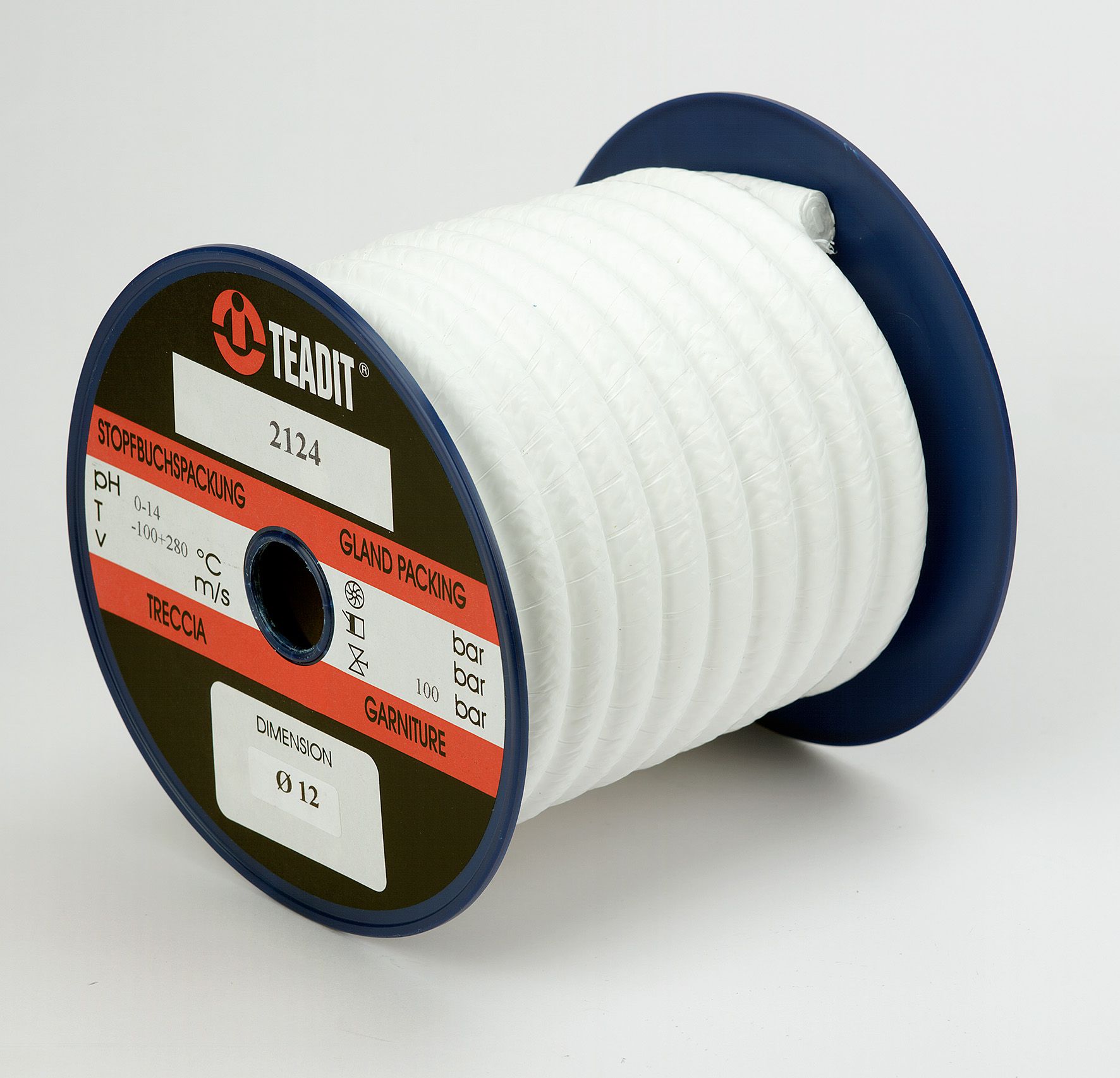 Teadit® PTFE-Packung Type 2124, weiß