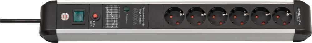 Steckdosenleiste Premium-Protect-Line 6fach DE