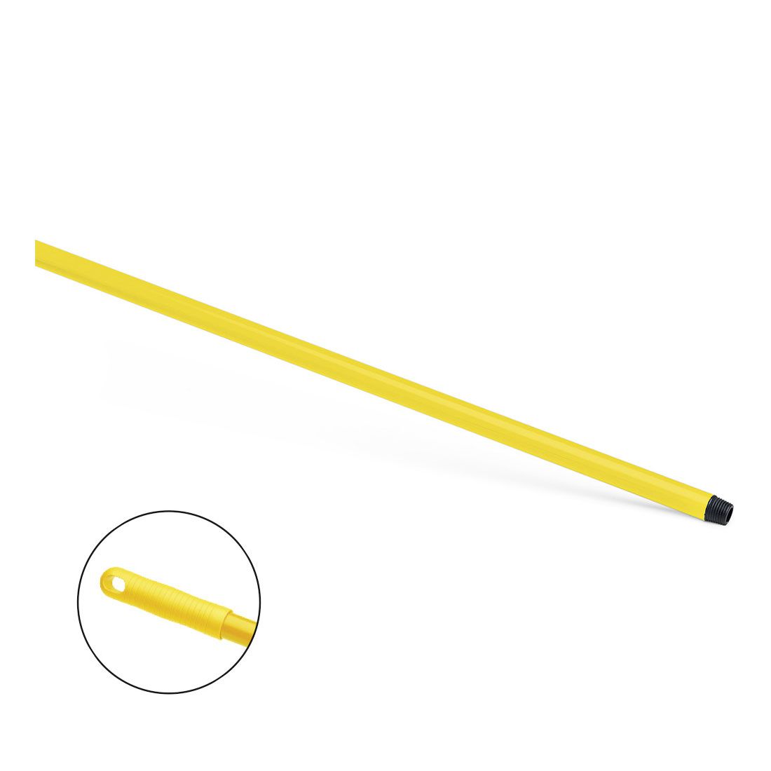 HACCP Glasfaser-Stiel gelb 150 cm