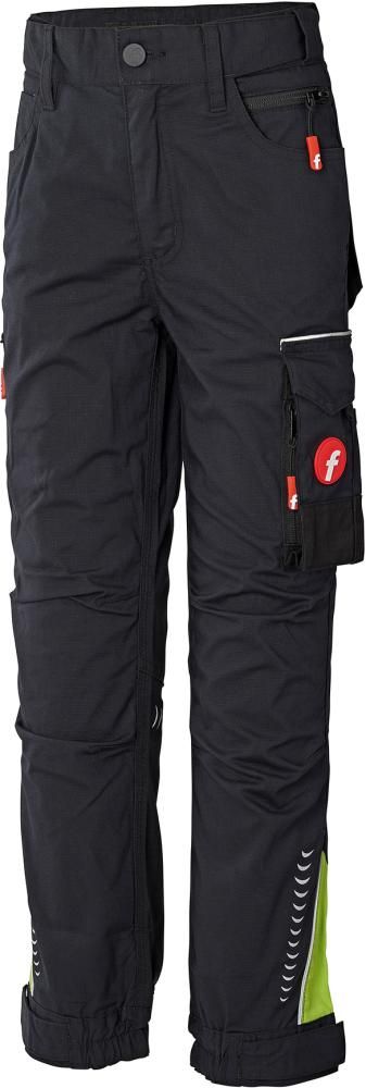 Kids-Cargoh. Performance schwarz/lime Gr. 110-116 FORTIS