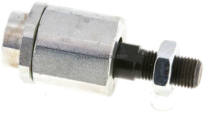 Flexokupplung M 12x1,25, Stahl verzinkt