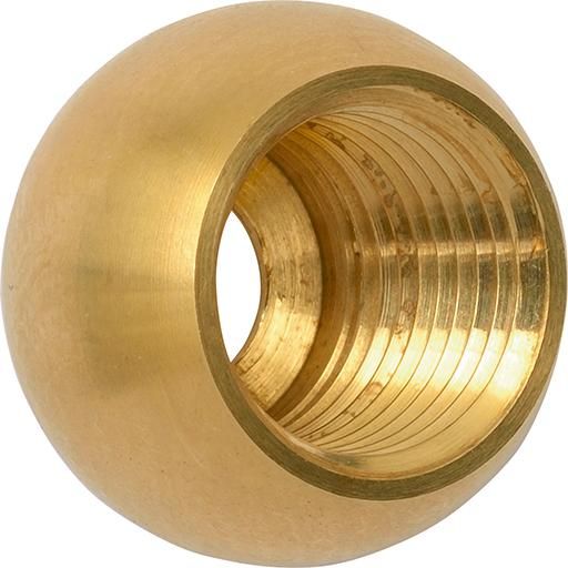 Messing-Kugeladapter 12mm mit NPT-Gewinde 1/8"LOC-LINE