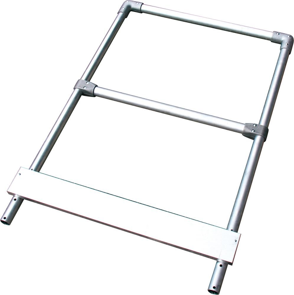 Alu-Geländer stirnseitig B 600 mm