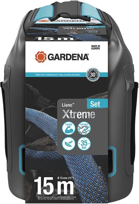 Textilschlauch Set Liano Xtreme 1/2" 20m Tasche