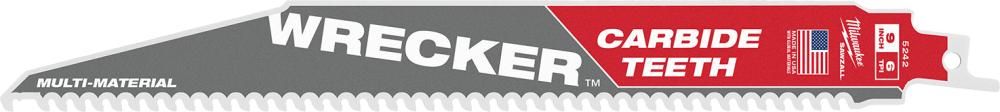 Säbelsägeblatt WRECKER HM-bestückt 5er Pack 230 x 4,2 mm (6 TPI)