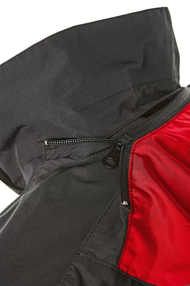 Regenjacke Plus rot/schwarz Gr. 2XL Fortis Elements