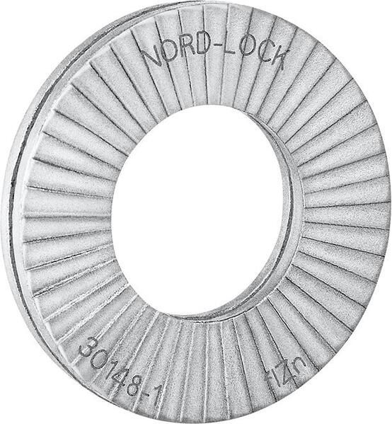 NORD-LOCK Scheiben geklebt