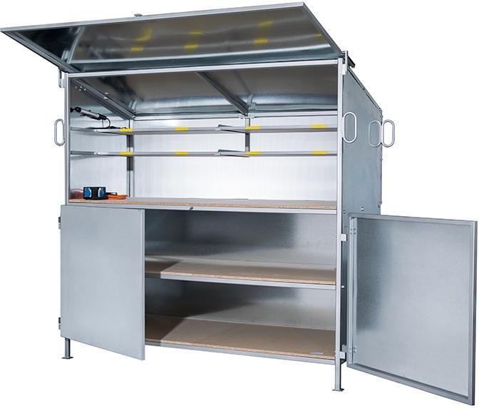 Planstand Typ 200, H1970 x B2110 x T970 mm