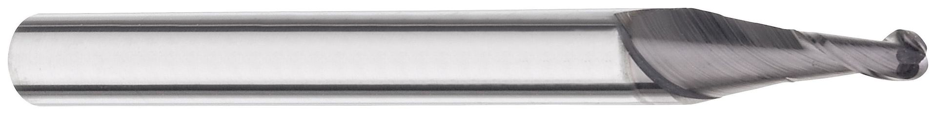 VHM-Mini-Radiusfräser Ø 0,25 mm, 2Z, AlTiN