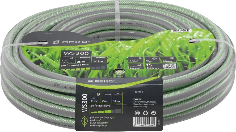Wasserschlauch WS300 3/4"/19 mm 25 m GEKA plus