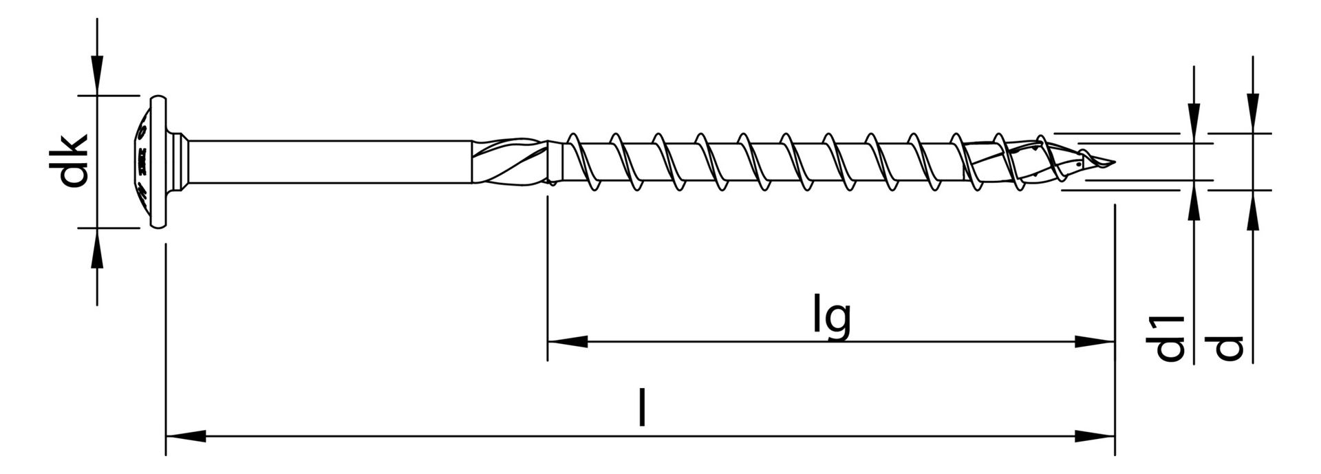 HECO TOPIX-plus, Tellerkopf, T-25