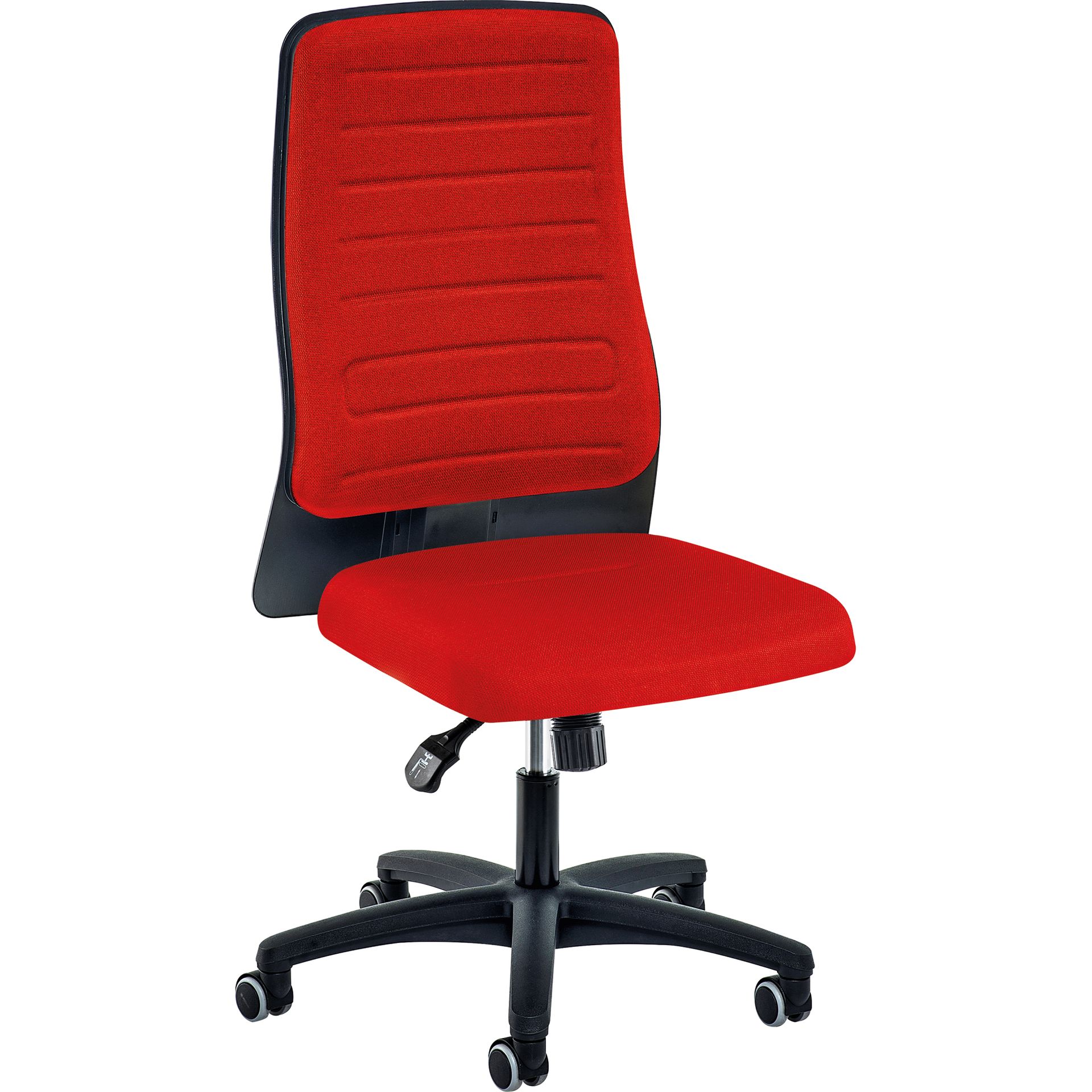 Bürodrehstuhl Eccon plus-8 Bezug rubinrot