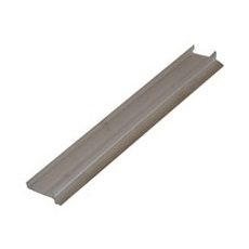 Sockelabschlußprofil transparent für 16 mm