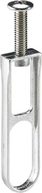 HETTICH Schrankrohrlager vernickelt