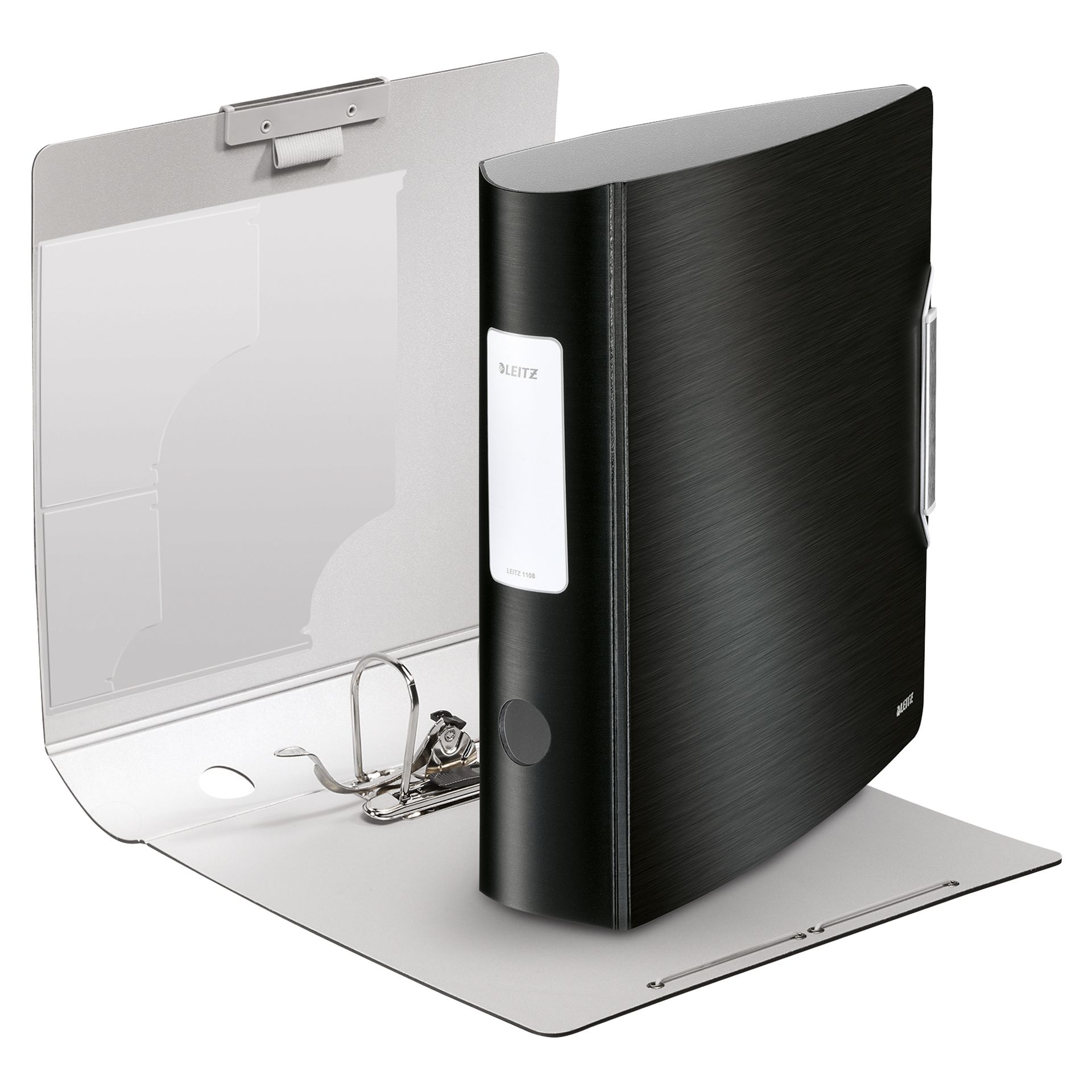 Ordner Active Style DIN A4 82mm PP satin schwarz
