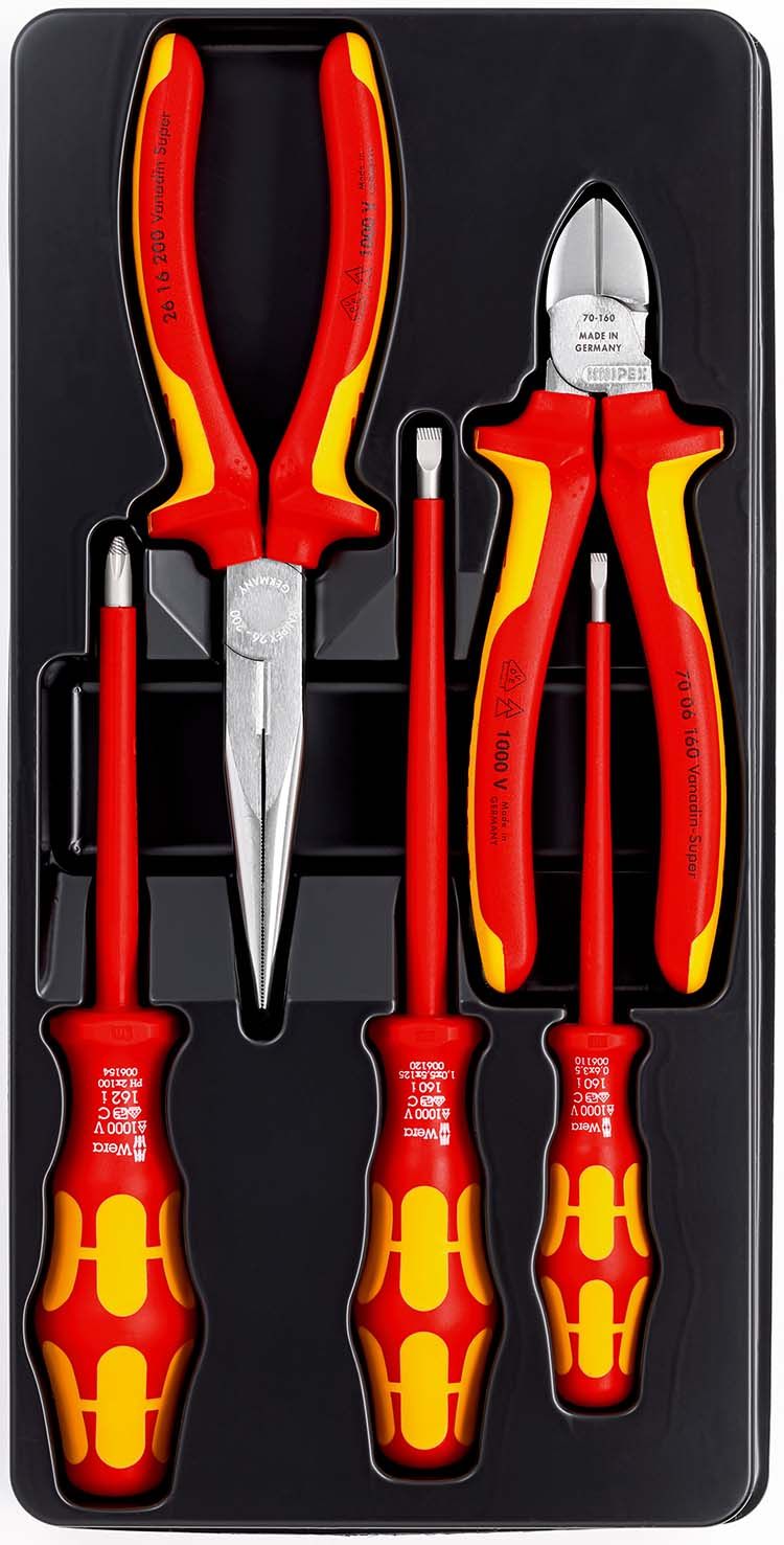 KNIPEX VDE-Werkzeugsatz 5-teilig